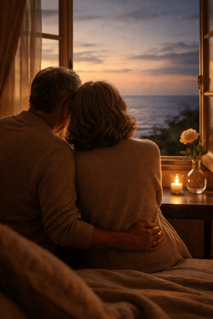 A quiet sunset with loved ones