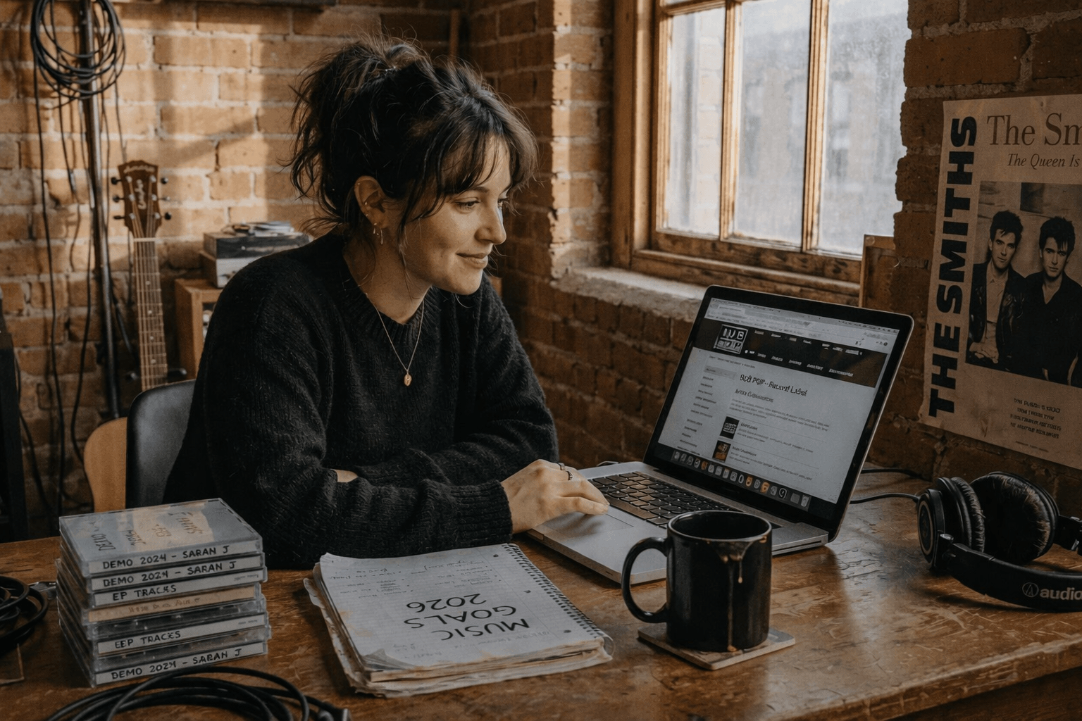 Focused and creative workspace