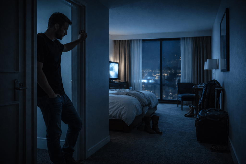 luke-combs-sleepless-in-a-hotel-room-meaning-hero-lonely-hotel-night
