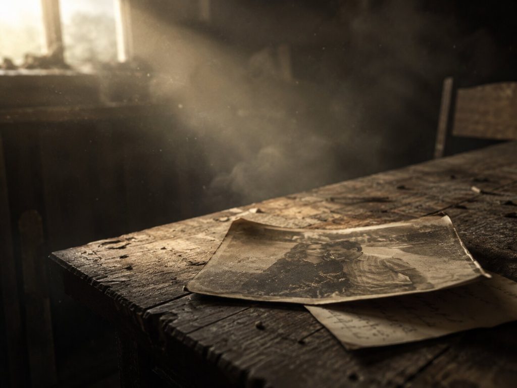 A silver lighter on rumpled bedsheets with smoke symbolizing relapse and memory in “I Can’t Love You Anymore”