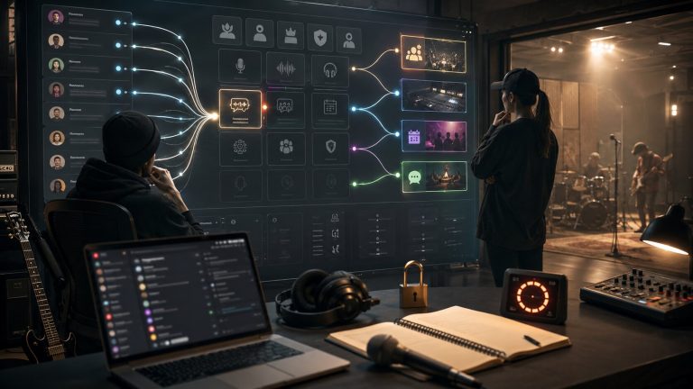 Futuristic studio control and collaboration