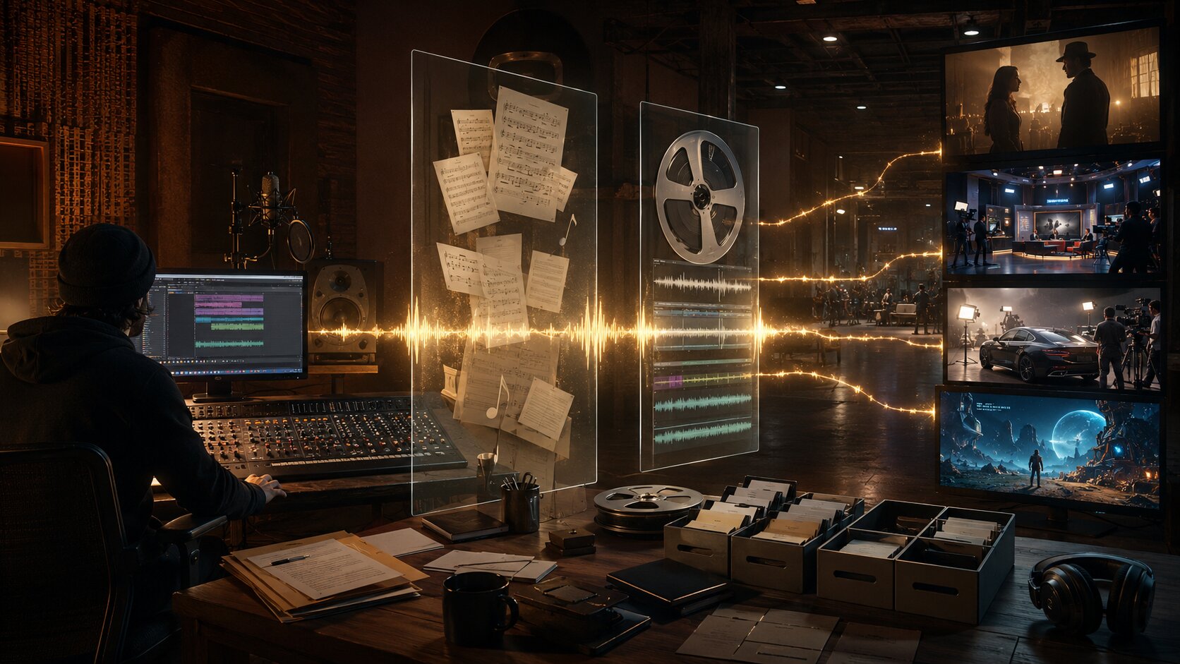 Cinematic Creative Workflow Meeting