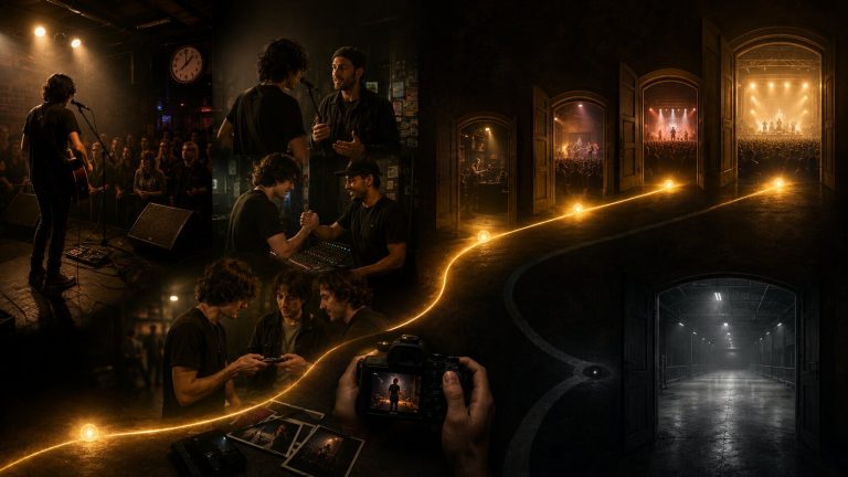 Cinematic Night at the Music Club