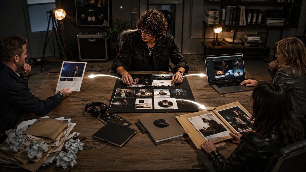 Creative Team Album Planning Session