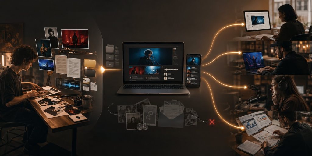 Music Media Workflow