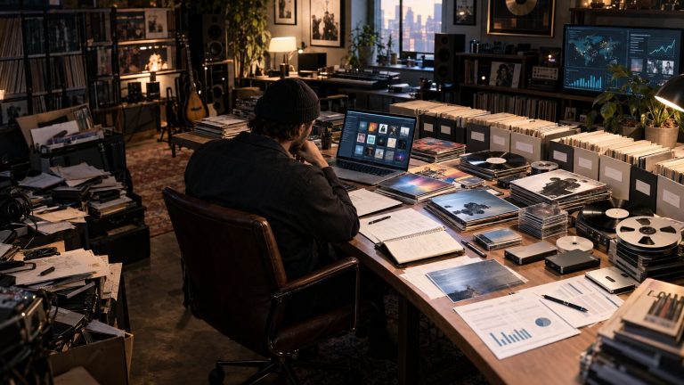 Behind the Scenes of a Music Archive