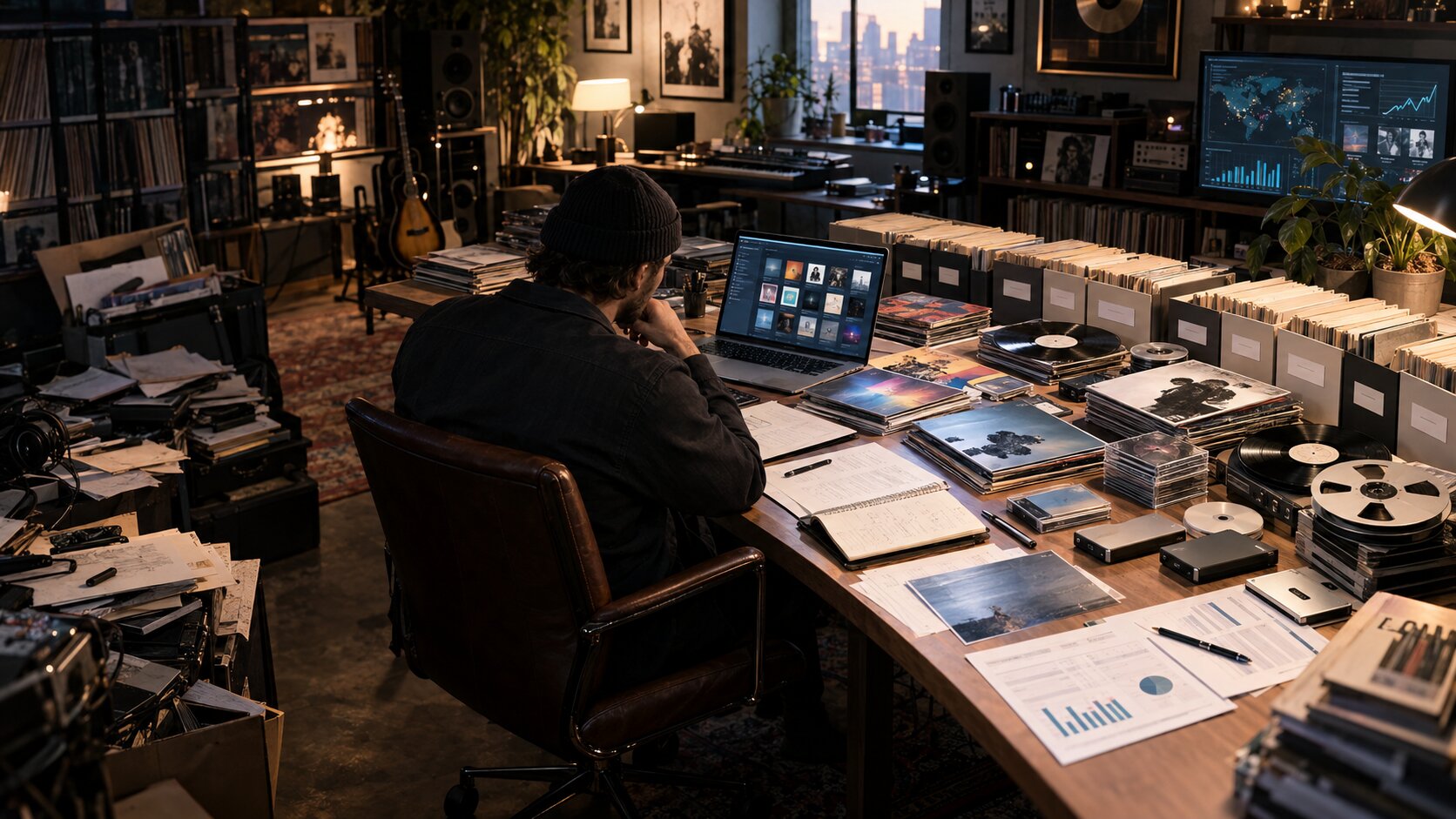 Behind the Scenes of a Music Archive