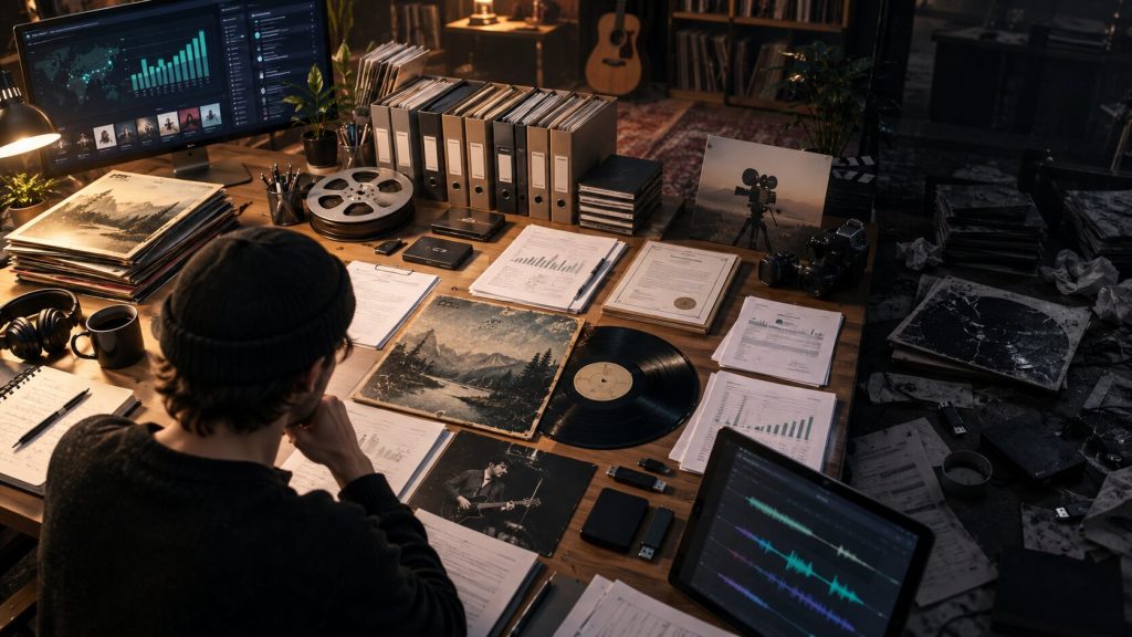Cinematic Music Archive Workspace