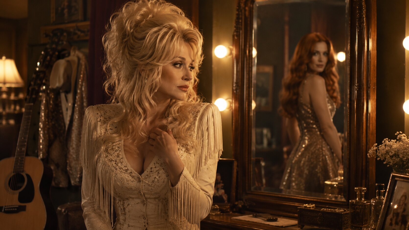 Glamorous Backstage Reflections
