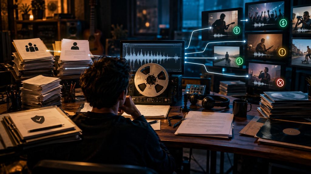 Music Rights Studio Licensing in Motion