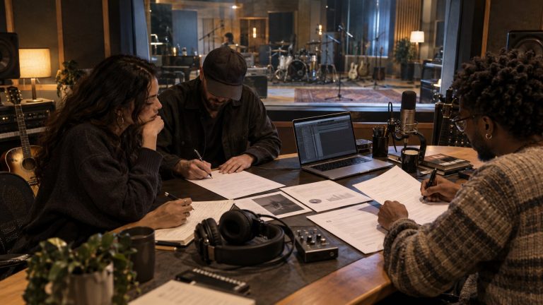 Music Studio Contract Session