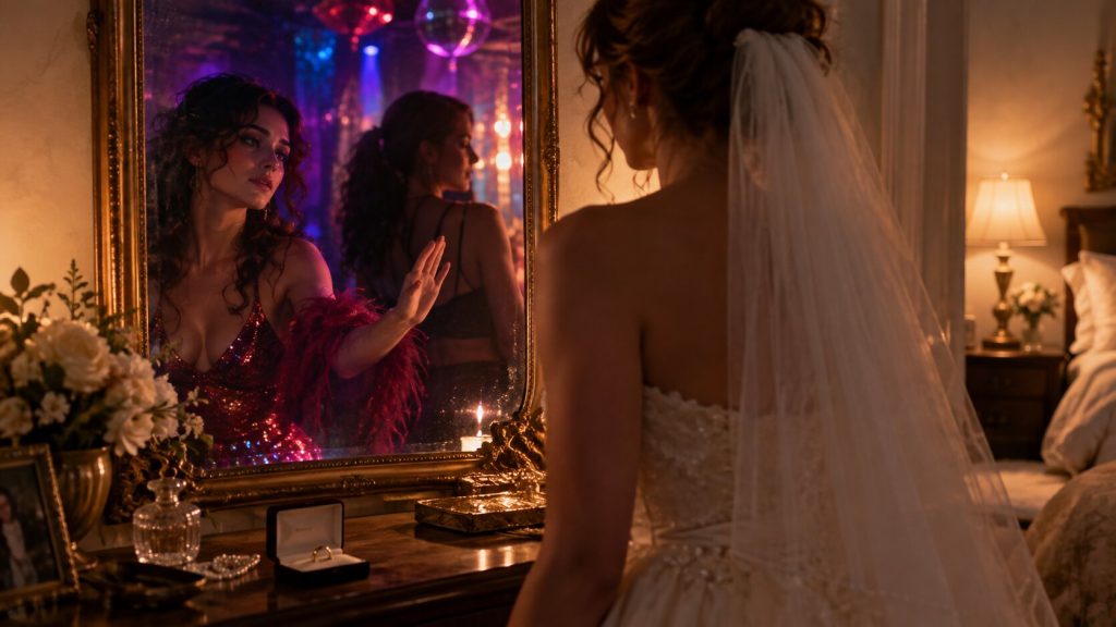 Neon Past in the Mirror
