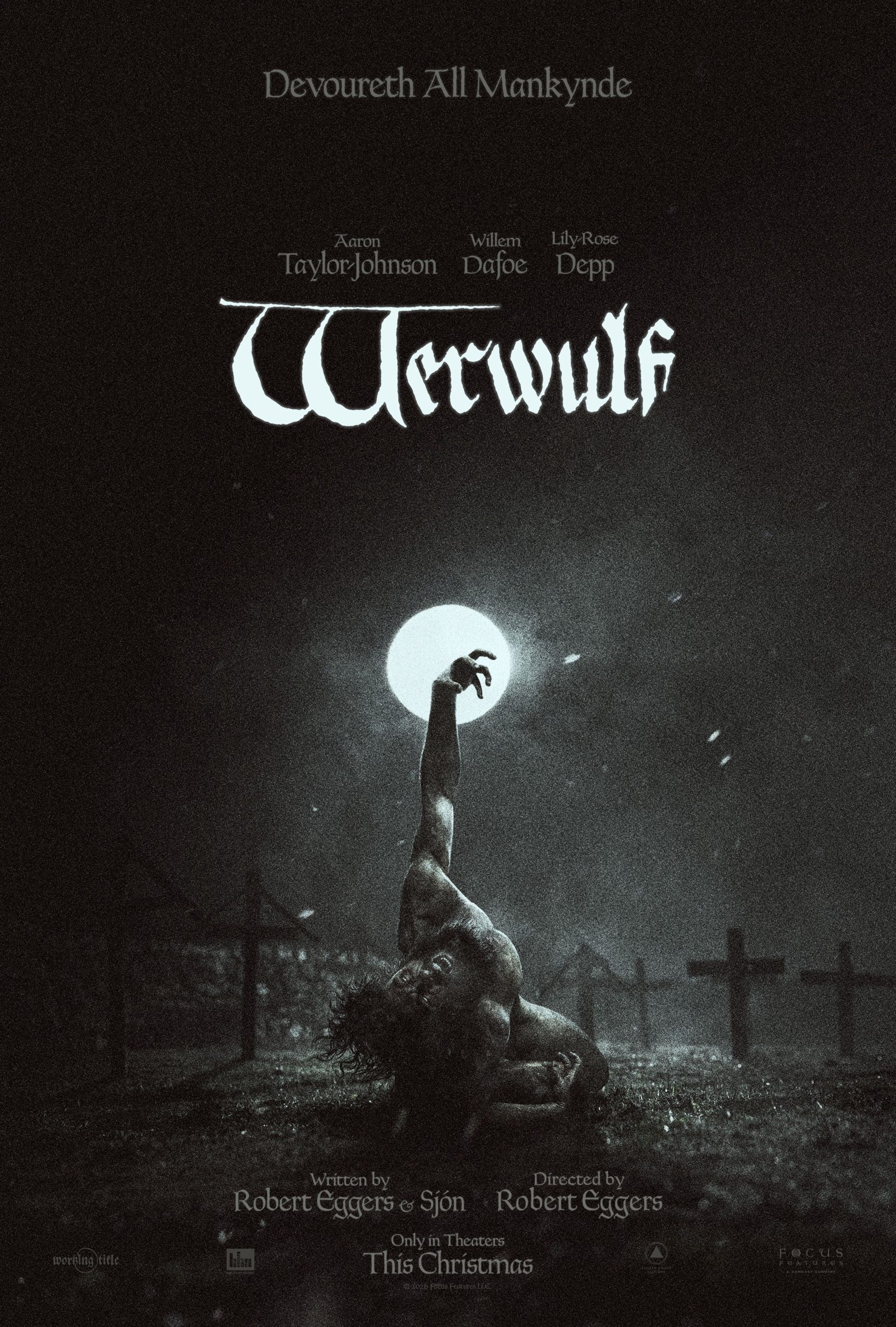Official Werwulf poster released by Focus Features.